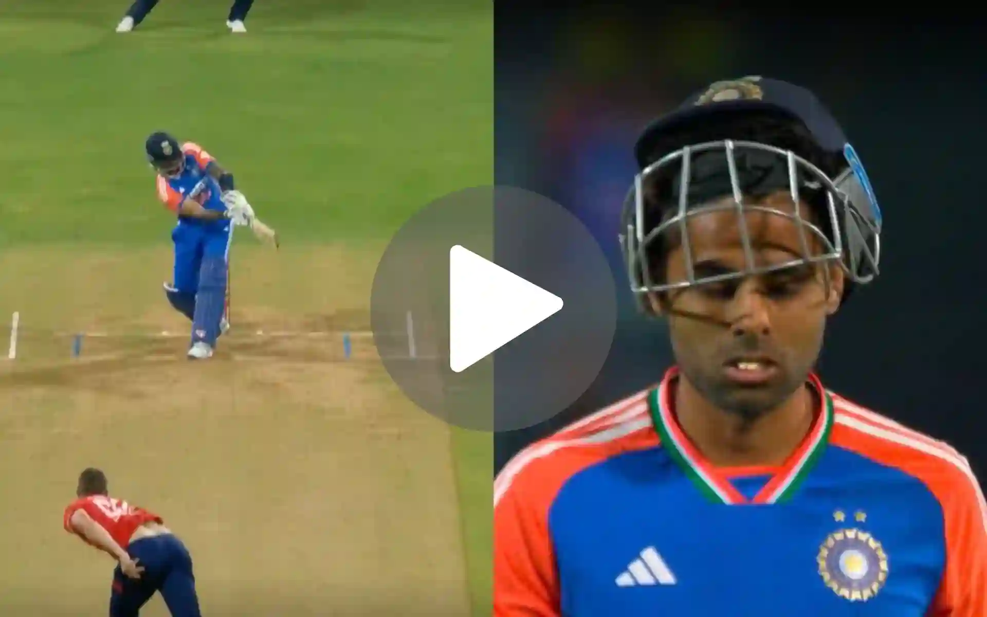 [Watch] SKY's Shocking Reaction As He Falls For Another Low Score vs England In 5th T20I